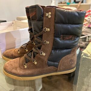 Timberland Puffer boots work military combat 8.5